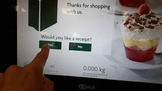 Demonstration of how to use a selfservice checkout [upl. by Martineau]