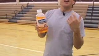 Pedialyte vs Sports Drink  Pro Athletes  Mens Health [upl. by Kcirdla418]