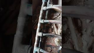 Bad Plumbing Heating manifold  Time to repair [upl. by Accebor847]