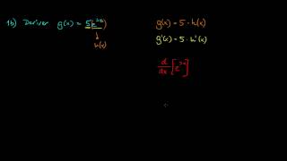 R1Eksamen Vår 2012  1a2  Derivasjon av eksponensialfunksjon [upl. by Ahders934]