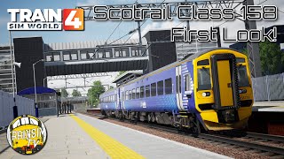 Train Sim World 4 Skyhook Games Scotrail Class 158 Pack [upl. by Harrat]