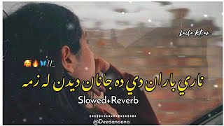 Naray Baran Day Da Janan Deedan La Zma 🥰  Slowed And Reverb  Pashto New Laila Khan Song Deedanoona [upl. by Carie]