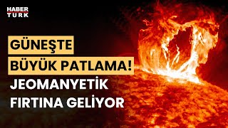 Güneşte meydana gelen patlamanın etkisi ne olacak Hüseyin Öztel yanıtladı [upl. by Ennalyrehc221]