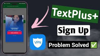 Textplus Sign up error problem Solved ✅ [upl. by Nordna]