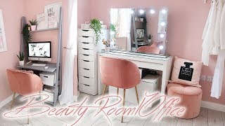 BEAUTY ROOMHOME OFFICE TOUR  Lucy Jessica Carter AD [upl. by Atnamas]