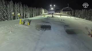 Neue AchterSesselbahn Poppenberg im Skigebiet Winterberg Lift Nr 5 [upl. by Haney]