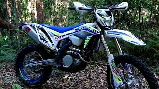 FIRST IMPRESSIONS 2019 SHERCO SEF FACTORY [upl. by Anrev]