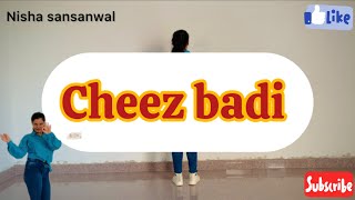 Cheez badi dance video by Nisha sansanwal trending dance bollywood cheezbadi kiaraadvani [upl. by Lecrad]