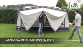 Brand Parasol XL voortentzonneluifel opzetinstructie [upl. by Cath]