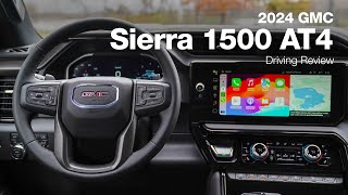 2024 GMC Sierra 1500 AT4 TEST DRIVEFULL REVIEW [upl. by Stinson997]