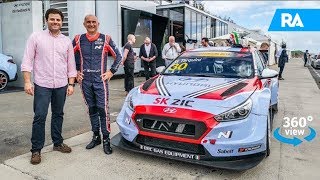 A FUNDO com o CAMPEÃO Hyundai i30 N TCR 360º [upl. by Ahtanamas61]