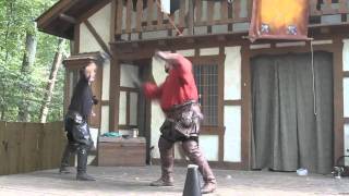 Hack and Slash Comical Swordplay at Maryland Renaissance Festival 26 September 2010 [upl. by Juline]