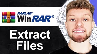 How To Use WinRAR To Extract Files  Full Guide [upl. by Ynaittirb]