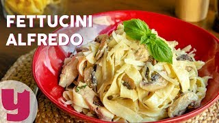 Fettucini Alfredo Tarifi  Makarna Tarifleri  Yemekcom [upl. by Piers479]