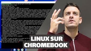 LINUX sur CHROMEBOOK  TECH LIVE TechLiveFR [upl. by Oirretna]